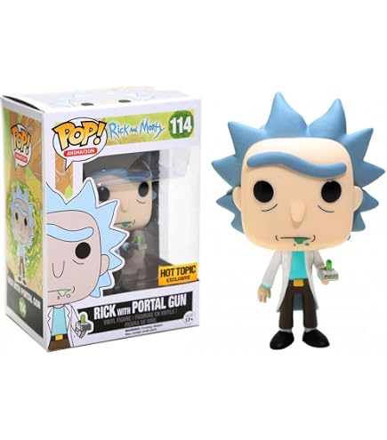 Amazon.com: Funko Rick & Morty POP! Animation Pickle Rick